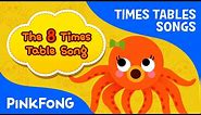 The 8 Times Table Song | Count by 8s | Times Tables Songs | PINKFONG Songs for Children
