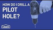 How Do I Drill A Pilot Hole? | DIY Basics
