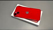 IPhone 14 Plus Red Unboxing, Camera Test + Giveaway (ASMR)