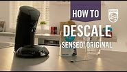 How to descale your Senseo® Original Coffee pod machine | Philips | HD7833