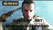Rick Grimes 6” .357 Magnum Colt Python | The Walking Dead