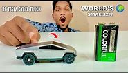 World’s Smallest RC Tesla Cyber Truck Unboxing & Testing - Chatpat toy tv