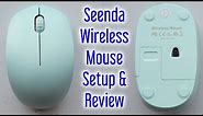 Seenda Wireless Mouse Setup & Review