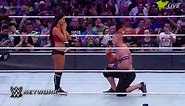 John Cena proposes to Nikki Bella during Wrestlemania 33
