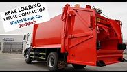 REAR LOADING REFUSE COMPACTOR 22 CUBIC YARD WITH 2 CUBIC YARD CONTAINER