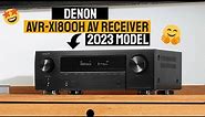New 7.2 Channel AV Receiver - Denon AVR-X1800H Review (2023 Model)