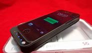 iPhone 5 charging case unboxing/review