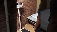 How to do a standing weight scale in lbs