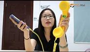 Hands-on Review on Retro Phone Handset for iPhone Samsung Smartphone - TVC Mall