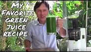 My Favorite Green Juice Recipe using 3 Ingredients