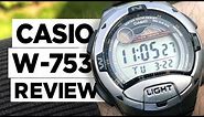 #CASIO W-753 (Module 2926) Digital Watch Hands on Review - The Moon and Tide Data Watch from Casio!