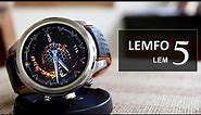 LEMFO LEM 5 Review, Special Discount Coupon, Waterproof Smartwatch, Battery test !