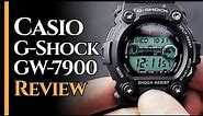 Casio G-Shock GW-7900-1ER [REVIEW and FUNCTIONS] The Casio G-Rescue For Small Wrists