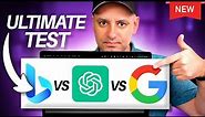 ChatGPT vs Google Bard vs Bing Ai - The Ultimate Comparison Test