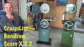 Bandsaw 14" score * Lets Compare Delta & Central machinery *review