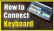 How to Connect Bluetooth Keyboard to Amazon FIRE HD 10 Tablet (Easy Method)