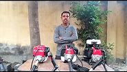 Comparison between Sidepack/Backpack and 2-stroke/4-stroke - Brush, Paddy Cutter| Call us 7829055044