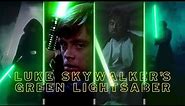 STAR WARS | Every Shot with Luke Skywalker’s Green Lightsaber (1983-2020)