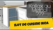 Ilot de cuisine Ikea / Kallax ou Metod/ [Quelle est la meilleure solution?]