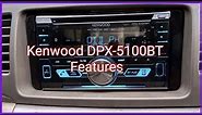 Kenwood DPX-5100BT Car Stereo Features #bluetoothcarradio