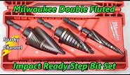 Milwaukee SHOCKWAVE™ Impact Duty™ Electrician Step Bit Set Review and Demonstration