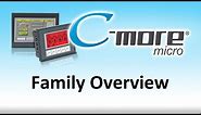 C-more Micro HMI -- Product Family Overview for Touch Screen Display for PLC at AutomationDirect