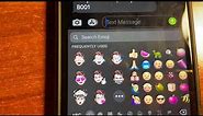 How to change color of emojis in iphone