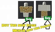BUY THE NEW DOGE MERCH AND THE PANTS! 😮