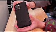 Showcasing the OtterBox Defender Pro iPhone 12 Case