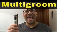 How To Use Philips Multigroom Series 7000 Trimmer-Full Tutorial