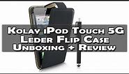 Kolay iPod Touch 5G Leder Flip Case Unboxing + Review