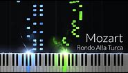 Mozart - Rondo Alla Turca "Turkish March" (Sonata No.11, 3) [Piano Tutorial]