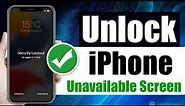 How to remove /reset/Disable /Unavailable or passcode Locked iPhone 🔒