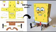 SpongeBob SquarePants | DIY 3D Easy Paper craft