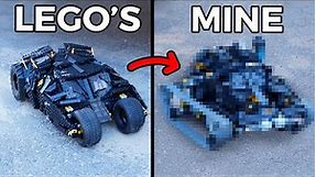 I Turned the LEGO Batmobile into a TANK!