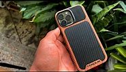 TENDLIN Wood Grain And Carbon Fiber Case For iPhone 13 Pro Max Unboxing And Review