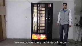 Crane National 432D Cold food vending machine for sale free shipping surevend