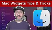 Mac Notification Center Widgets Tips and Tricks