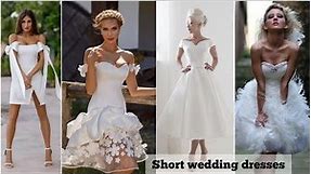 Stylish Short wedding dresses 2024 edition