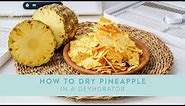 How to dry PINEAPPLE in a dehydrator