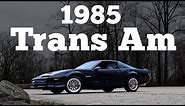 Regular Car Reviews: 1985 Pontiac Firebird Trans Am