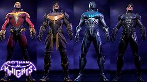 Gotham Knights | Nightwing - All Suits & Colors Showcase in 4K | 2023