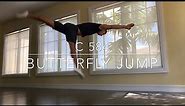 How to Butterfly jump | Tutorial | aerobic gymnastics