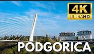 Walking Tour - Podgorica 🇲🇪【4K】Experience Montenegro