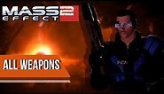 Mass Effect 2 - All Weapons Showcase in 12 minutes