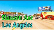 Slauson Ave, Culver City to Pico Rivera! Los Angeles Street Drive Tours. HD