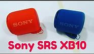 Sony srs xb10 portable bluetooth speaker review