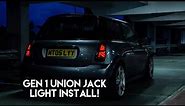 FINALLY! - GEN 1 UNION JACK LED TAIL LIGHTS R50 R52 R53 INSTALL - MINIBITZ KILLALLCHROME