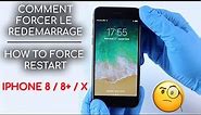 Forcer le redemarrage d'un iPhone 8/8+/X/XS/XS MAX/XR [Guide simple, étape par étape]