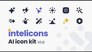 intelicons - AI icon kit (Quick Look)